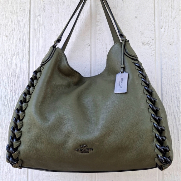 Coach Edie 35819 Shoulder Bag Carryall Tote Purse